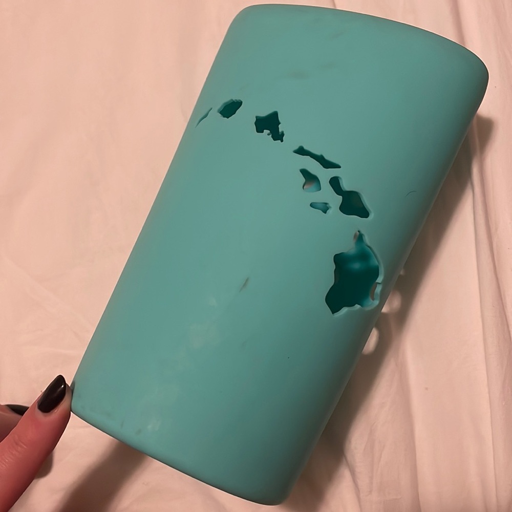 Hydroskins hydroflask 32 oz. Wide Mouth Bottle Skin Hawaii aqua blue